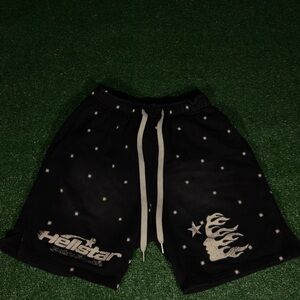 Hellstar Black Shorts